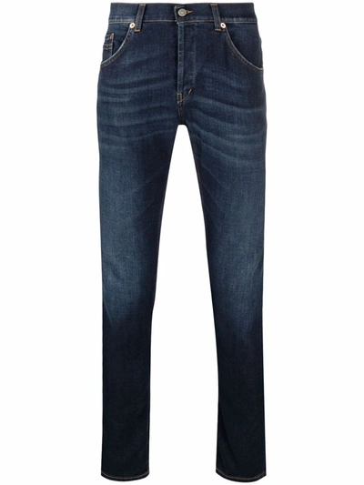 Dondup High-rise Skinny Jeans In Blue