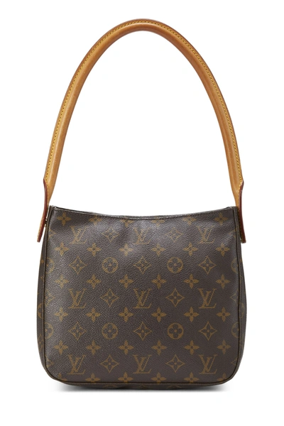 Pre-owned Louis Vuitton Monogram Canvas Looping Mm