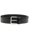 Anderson's Plain Formal Leather Belt In Black