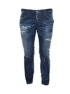 DSQUARED2 REGULAR DISTRESSED JEANS,S74LB0959 S30342470