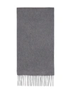 Max Mara Womens Grigio Medio Wsdalia Brand-embroidered Cashmere Scarf 1 Size In Grey