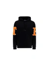 BURBERRY CASH HOODIE,8042699 BLACK