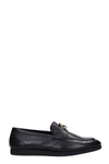 GIVENCHY GIVENCHY LOAFERS IN BLACK LEATHER,BH201CH0WC001