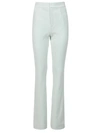 Alexander Wang Stacked Pant With 5 Pocket Details In Green