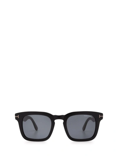 Tom Ford Ft0751-n Shiny Black Sunglasses