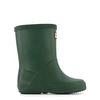 Hunter Kids' First Classic Waterproof Rain Boot In  Green
