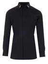 GIVENCHY COLLAR DETAILS SHIRT IN BLACK