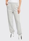 Alo Yoga Accolade Straight Leg Sweatpants In Dove Grey