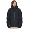 Jil Sander Zip-fastening Padded Coat In 402 Dk Blue