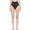 SKIMS BLACK COTTON 2.0 RIB BRIEFS