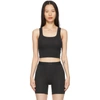 SKIMS BLACK COTTON 2.0 RIB TANK TOP