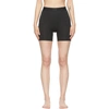 Skims Boyfriend Stretch-modal And Cotton-blend Jersey Boxer Shorts In Black