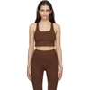 GIRLFRIEND COLLECTIVE BROWN PALOMA SPORTS BRA