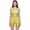 Skims Green Fits Everybody Scoop Neck Bralette In Lime