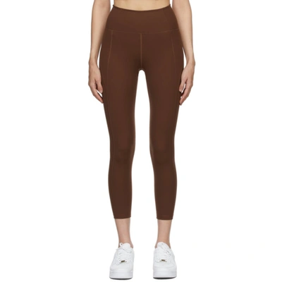 Girlfriend Collective Compressive High-rise Stretch-recycled Polyester Leggings In Multicolour