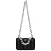 BOTTEGA VENETA BLACK CHAIN CASSETTE BAG