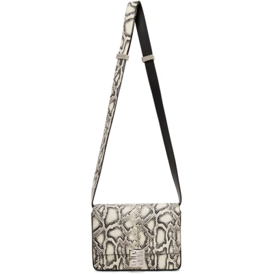 Givenchy Small 4g Snake Embossed Leather Crossbody Bag In Animal Print
