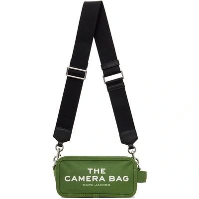 Marc Jacobs Green 'the Camera' Shoulder Bag In Aloe
