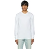 Tom Ford White Crewneck T-shirt With Tf Embroidery In Lyocell And Cotton Blend Man In N01 White