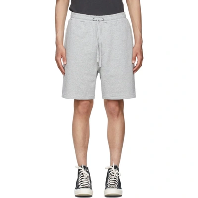 Ksubi 4 X 4 Lofi Track Cotton Shorts In Grey