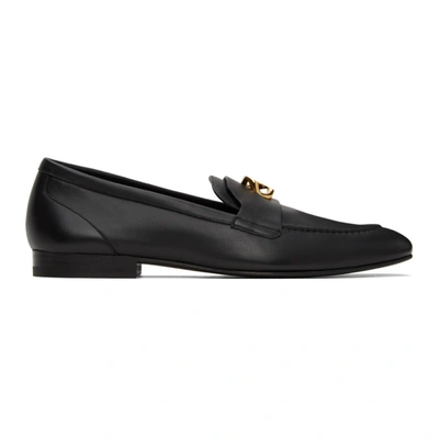 Givenchy G-chain Low-heel Loafers In Black