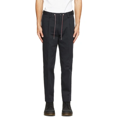 Moncler Navy Sport Lounge Pants In 742 Navy