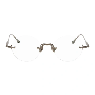 Matsuda Silver M3105 Glasses In Ruthenium