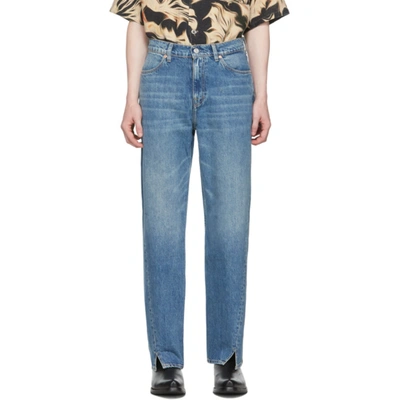 デニム/ジーンズ our legacy sabot cut coastal wash denim Our Legacy Indigo Sabot Cut Jeans In Coastal Was | ModeSens