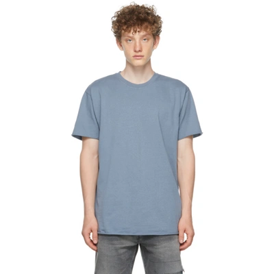 John Elliott Anti Expo Crewneck T-shirt In Blue