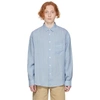 JACQUEMUS BLUE 'LA CHEMISE SIMON' SHIRT