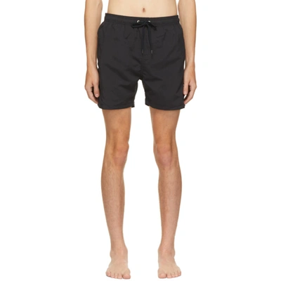 Norse Projects Hauge Mid-length Swim Shorts In Blue