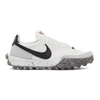 Nike Waffle Racer Crater Low-top Sneakers In Summit White / Black-photon Dust-dark Grey