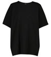 Totême Toteme Oversized Organic-cotton T-shirt In Black