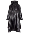 Moncler Convertible Raincoat In Black