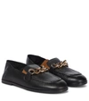 SEE BY CHLOÉ MAHE LEATHER LOAFERS,P00579334