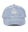 ISABEL MARANT TYRON COTTON BASEBALL CAP,P00595313