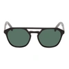 Paul Smith Barford 52mm Aviator Sunglasses In Black / Green