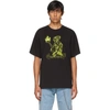 RASSVET BLACK & GREEN ALIEN T-SHIRT