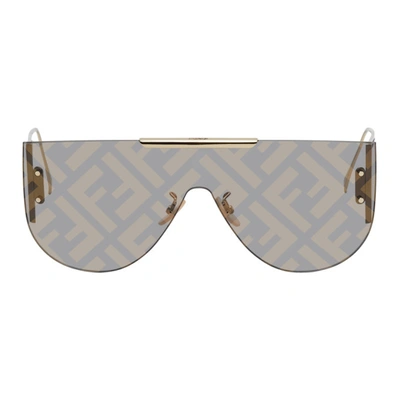 Fendi Gold ' Fabulous' Sunglasses