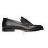 COMMON PROJECTS BLACK LEATHER LOAFERS