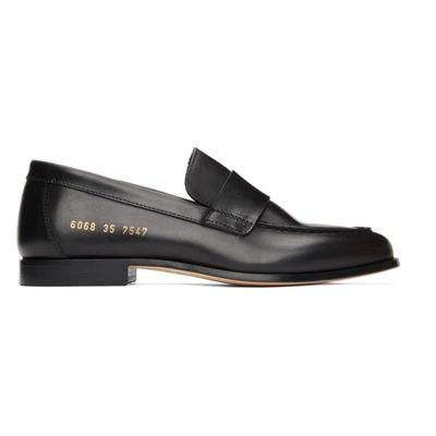 Common Projects Polished-leather Loafers In 7547