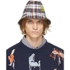 GUCCI MULTICOLOR 'ICCUG' STRUCTURED HAT