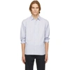 NORSE PROJECTS BLUE CLASSIC STRIPE HANS SHIRT