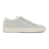 COMMON PROJECTS BLUE NUBUCK ACHILLES LOW SNEAKERS