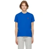 Ami Alexandre Mattiussi Oversized Logo-embroidered Cotton-jersey T-shirt In Blue