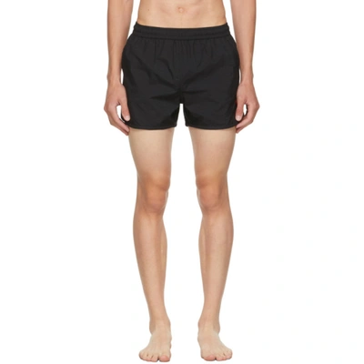 Ami Alexandre Mattiussi Ami De Coeur Swim Shorts - Men's - Polyester/polyamide In Black