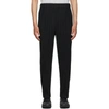 Issey Miyake Pleated Pants In 15-black