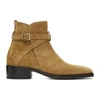 TOM FORD TAN SUEDE ROCHESTER BOOTS