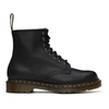 DR. MARTENS' BLACK NAPPA 1460 BOOTS