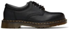Dr. Martens' 8053 Nappa Leather Casual Shoes In Black Nappa